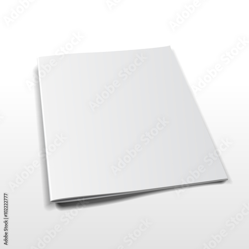magazine vector mockup