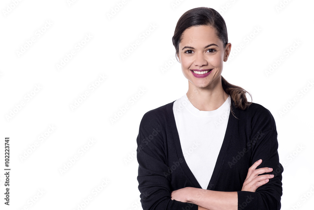 Portrait of a happy woman Portrait of a happy woman