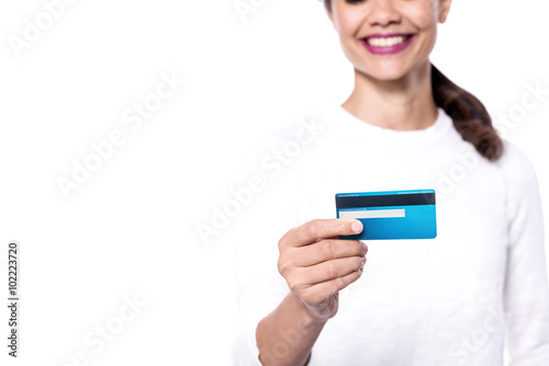 Here is your new cash card!