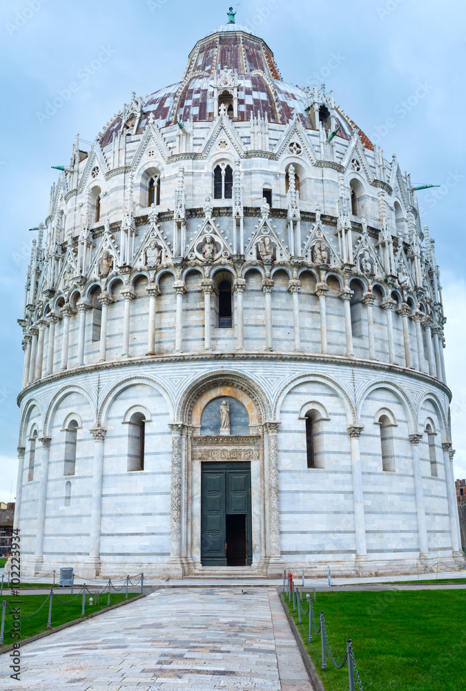 Pisa Baptistry (Italy).