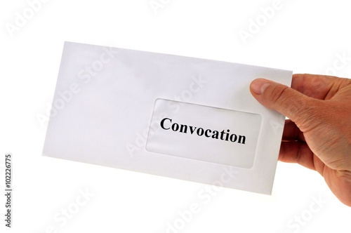 Canvastavla La convocation