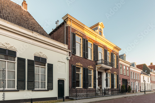 Ancient Dutch street in the city of Doesburg © Martin Bergsma