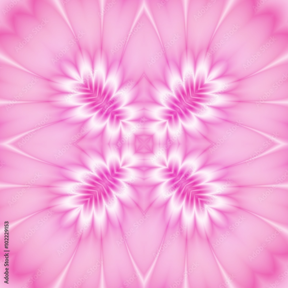Obraz premium Seamless decorated pattern in pink
