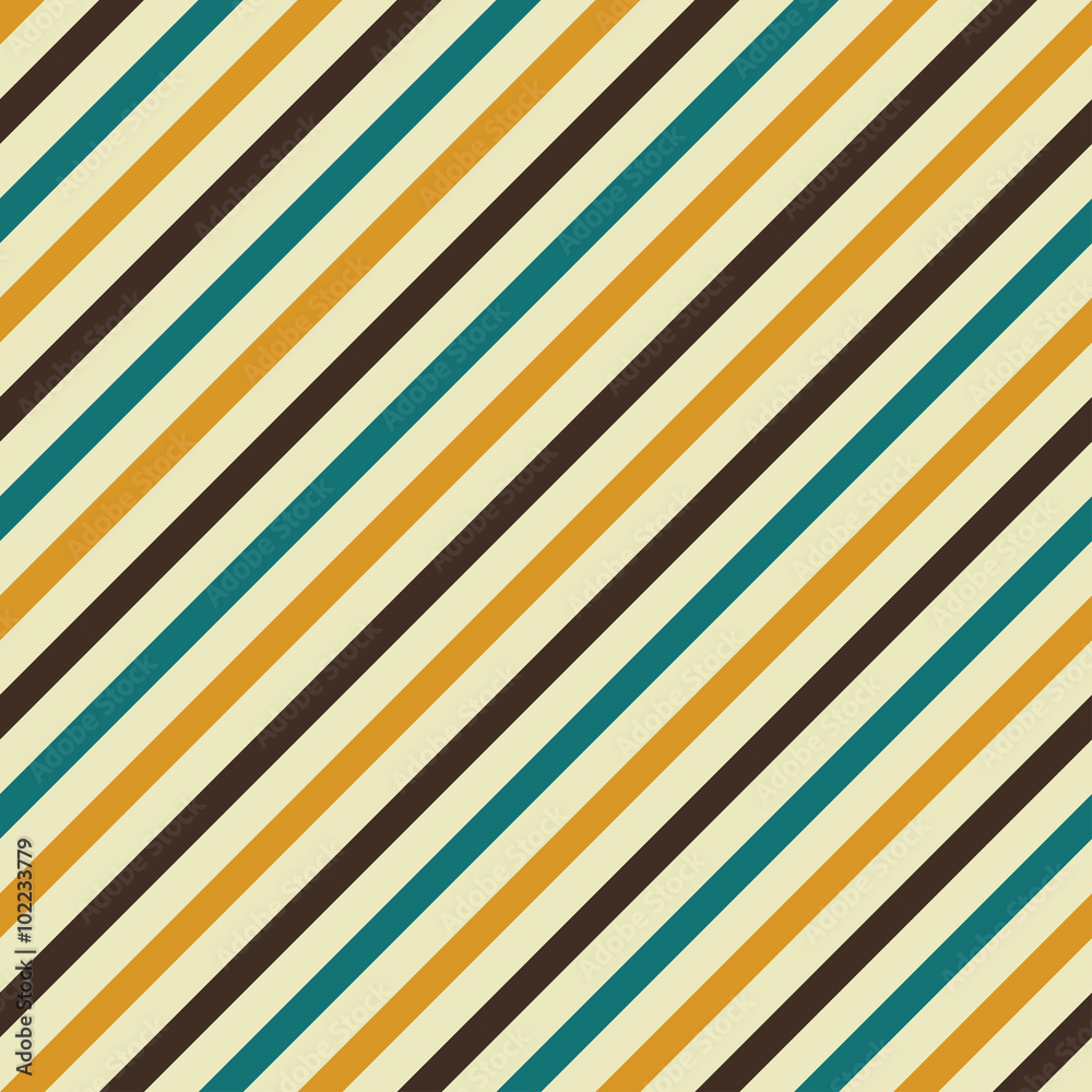 Obraz premium Retro seamless striped pattern
