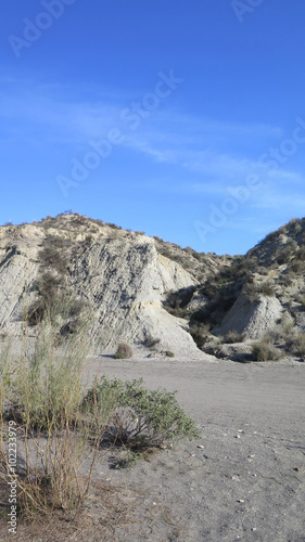 Rocks in Tabernas Desert