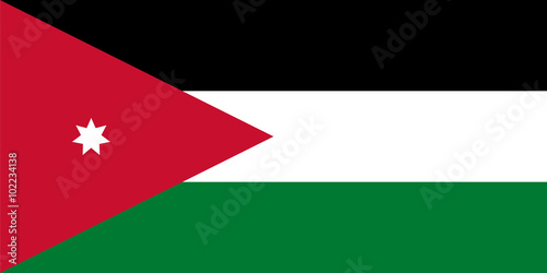 Standard Proportions for Jordan Flag