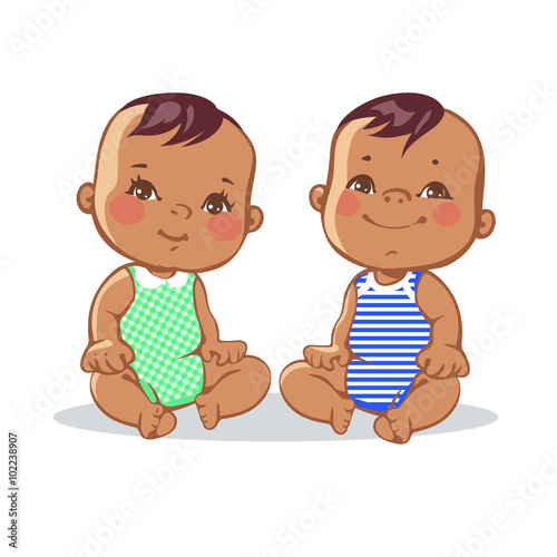 Two cute little babies.  
