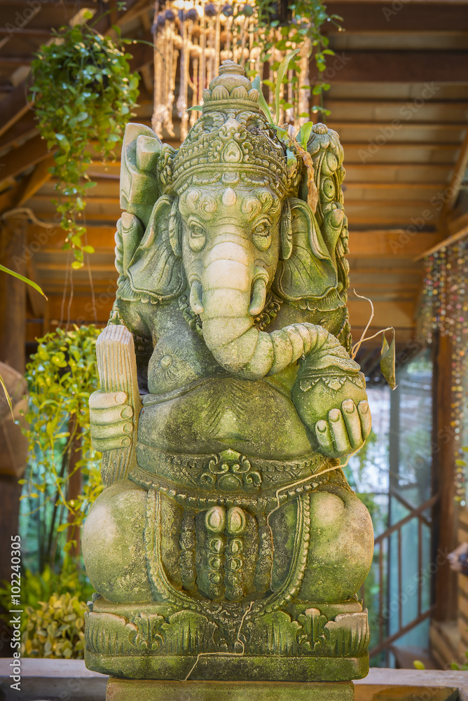 Statue of ganesha in Phitsanulok, Thailand