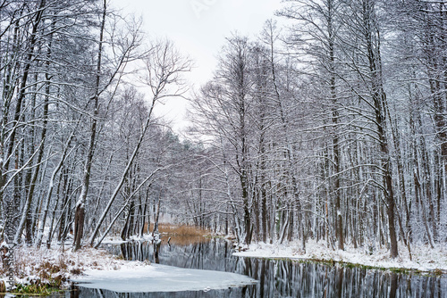 River during winter