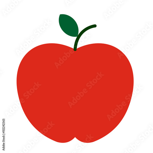 Apple flat icon