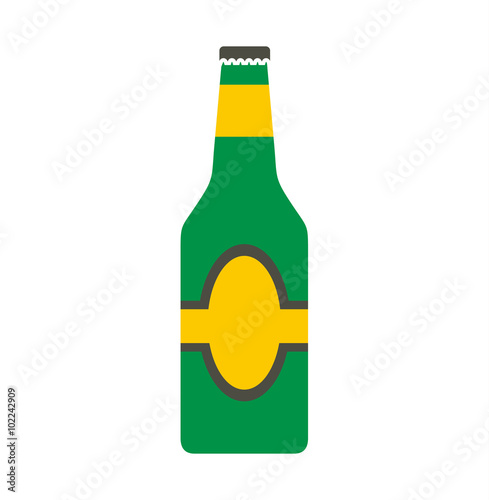 Bottle flat icon