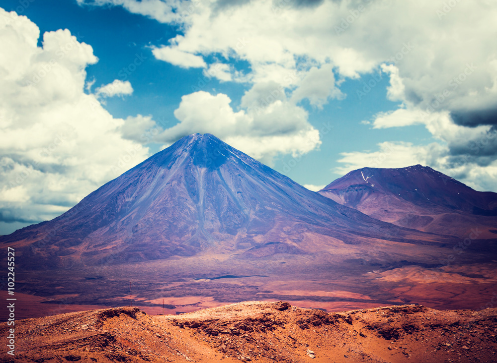 volcano licancabur near San Pedro de Atacama