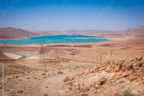 Lake al-hassan addakhil in Errachidia Morocco