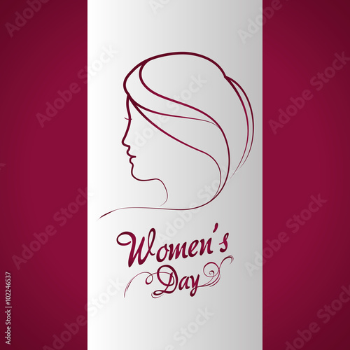 Happy womens day design 