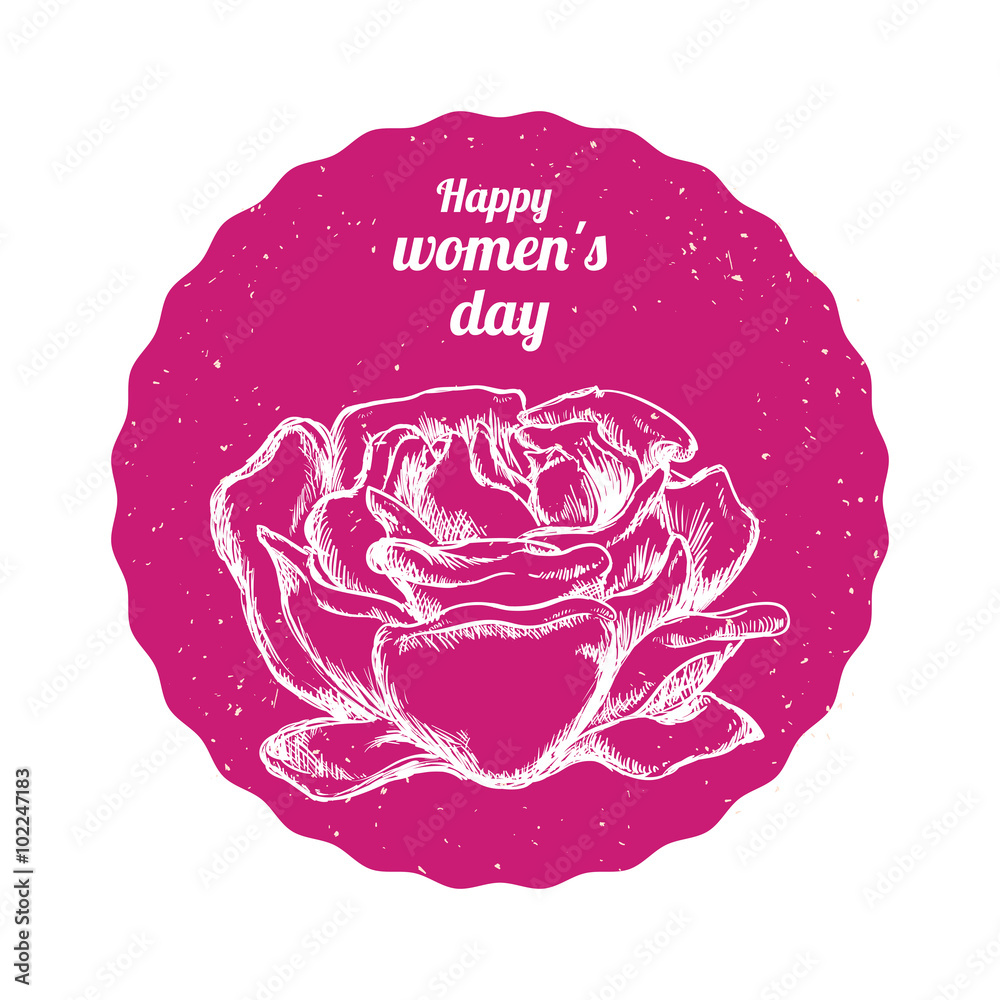 Happy womens day design Happy womens day design