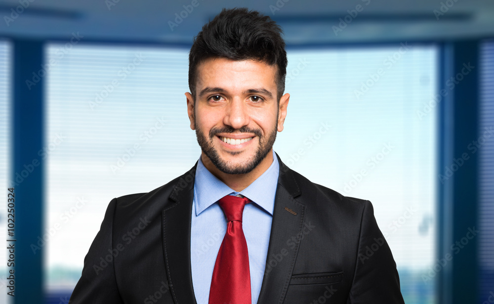 Smiling businessman Smiling businessman