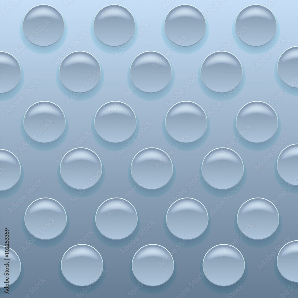 Blue Bubblewrap Background. 