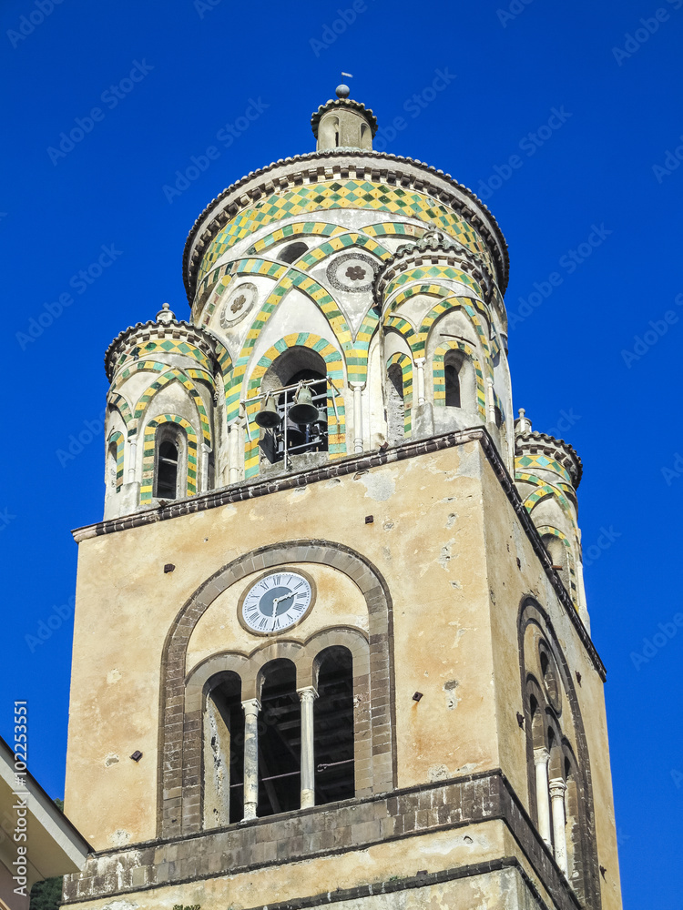 Fototapeta premium Dome of Amalfi, Italy, Europe