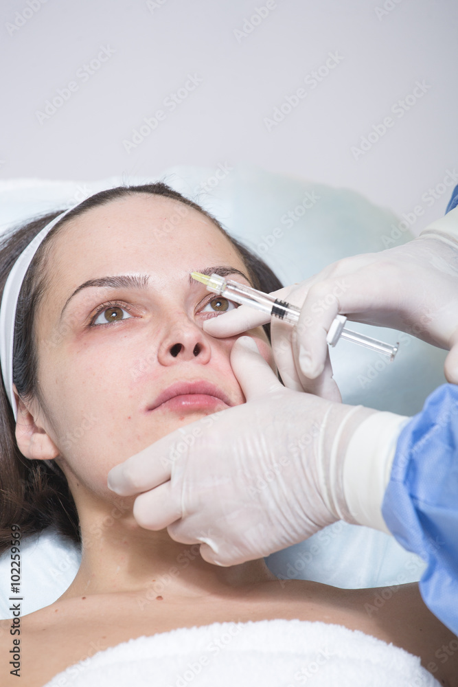 Photo of cosmetic procedures .