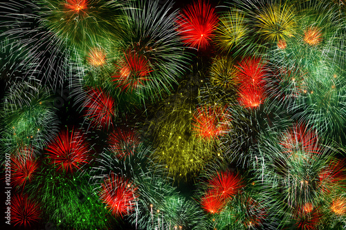 Big Colorful fireworks