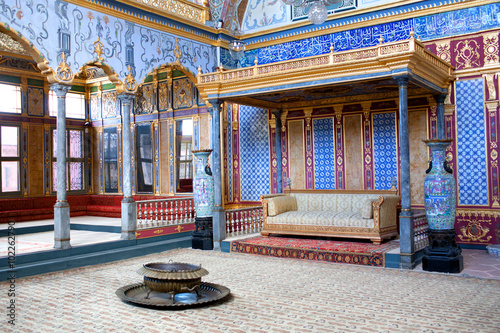 Harem section of Topkapi Palace in Istanbul, Turkey photo