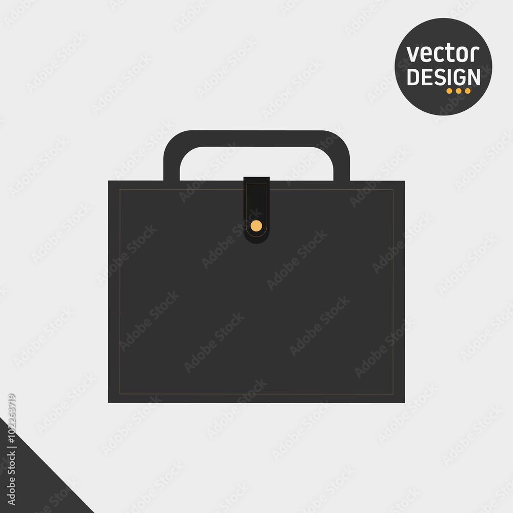 Suitcase icon design Suitcase icon design