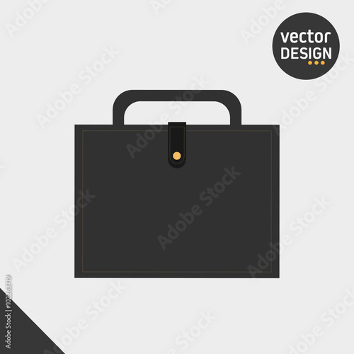 Suitcase icon design 