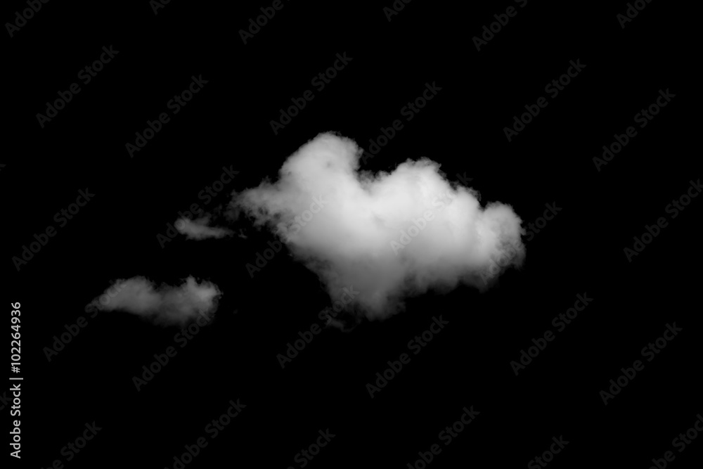clouds on black background clouds on black background