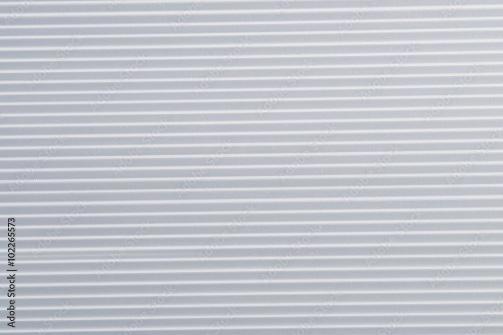 Corrugated plastic