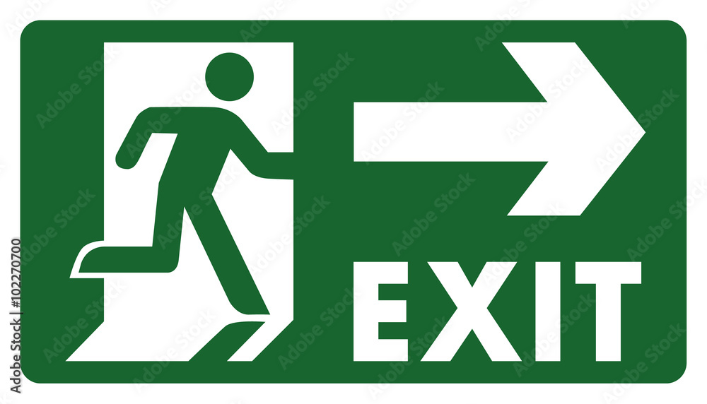 signpost, leave, enter or pass through the door right signpost, leave, enter or pass through the door right