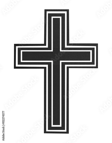 Black cross
