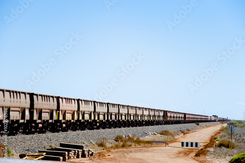 Iron Ore Train - Pilbara - Australia © Adwo