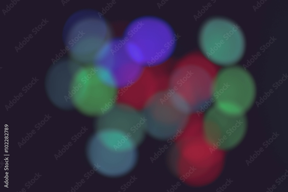 Blurred bokeh background