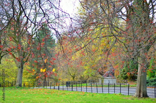 Kelvingrove Park - Glasgow, Scotland.. photo