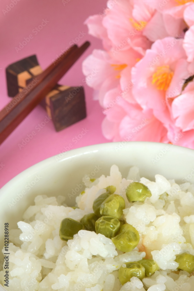 Spring beans rice Spring beans rice