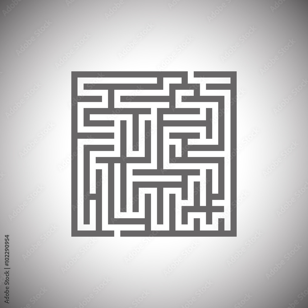Abstract background - maze Abstract background - maze
