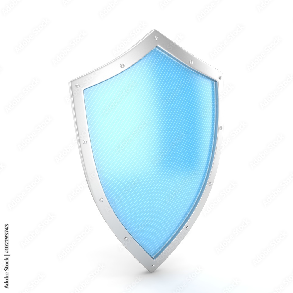 shield icon on white shield icon on white