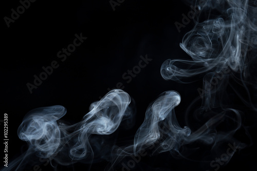 Streszczenie tło dymu i mgły