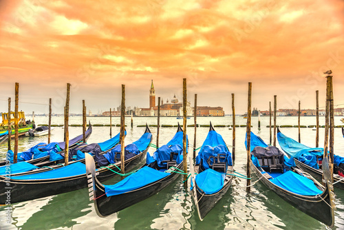 Gondolas in Venice, Italy © Luciano Mortula-LGM
