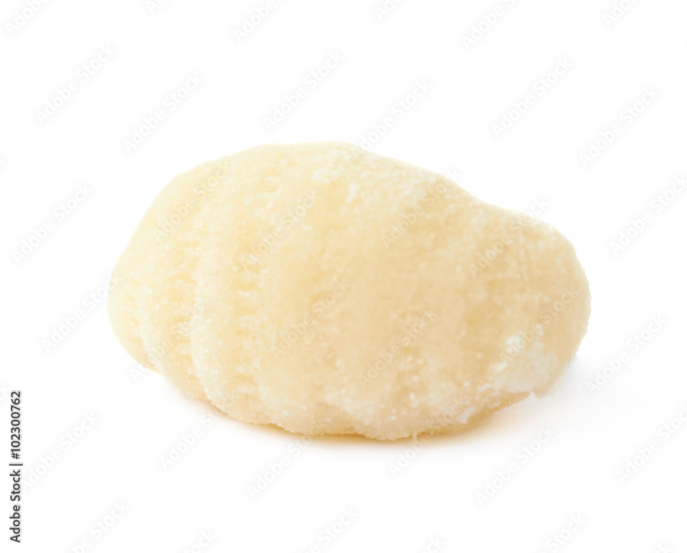Gnocchi dough dumpling isolated Gnocchi dough dumpling isolated