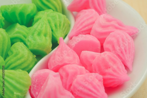 Wallpaper Mural Aalaw thai candy dessert with filter effect retro vintage style Torontodigital.ca