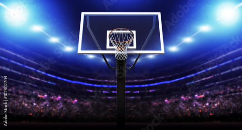 Basketball arena