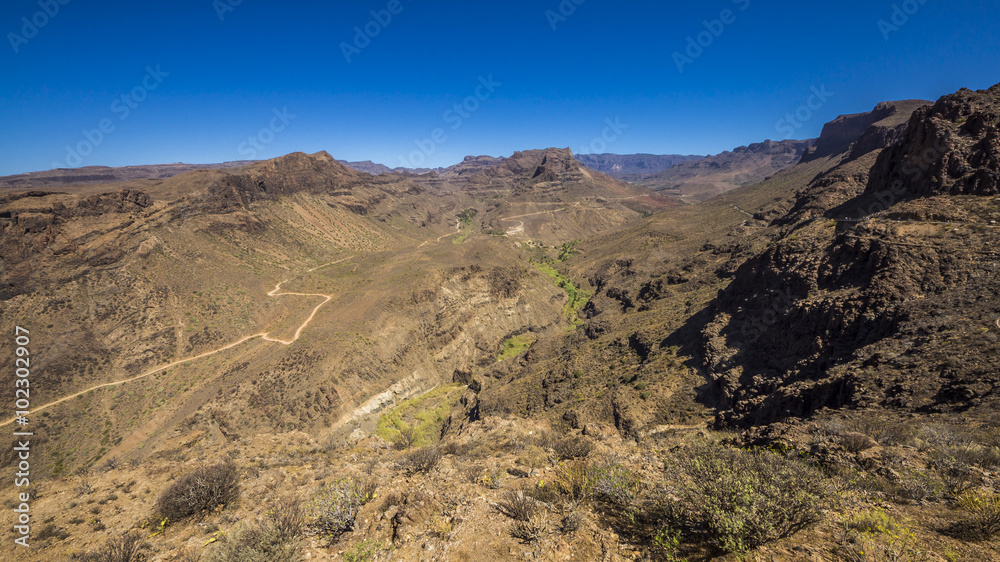 Das bergige Hinterland auf Gran Canaria