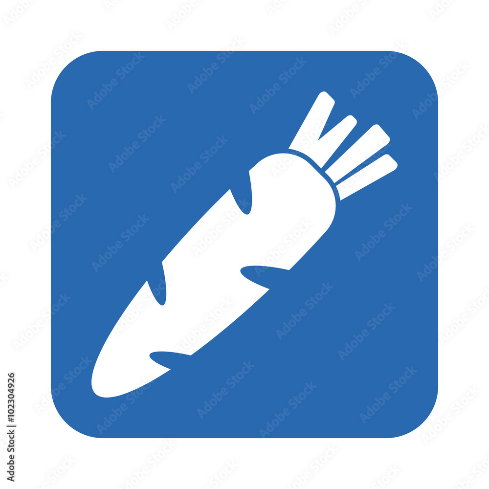 Obraz premium carrot icon