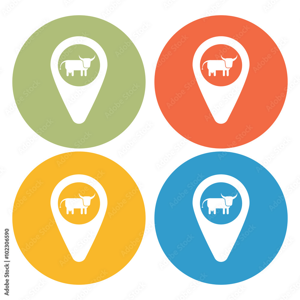 farm map icon farm map icon