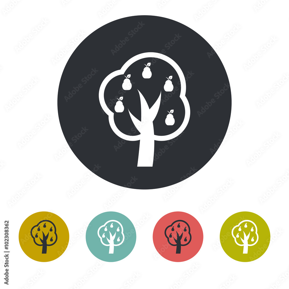 fruit-tree icon fruit-tree icon