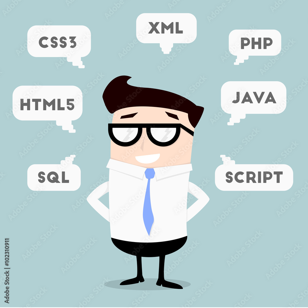 Businessman Programming Languages Businessman Programming Languages