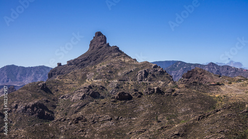 Wahrzeichen Roque Bentayga - ehemalige Kultstätte und Wahrzeichen von Gran Canaria