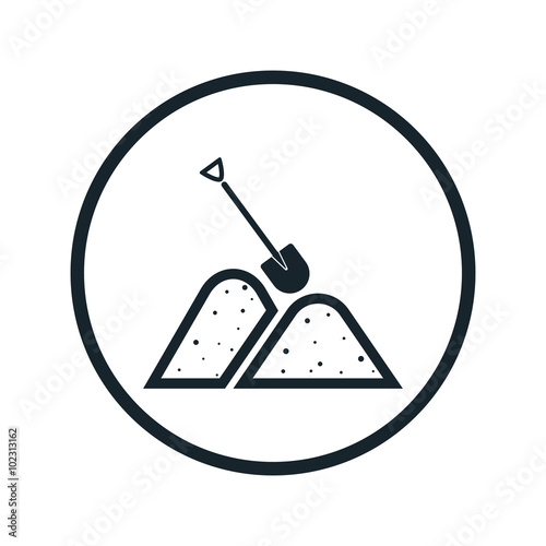 pile of sand icon