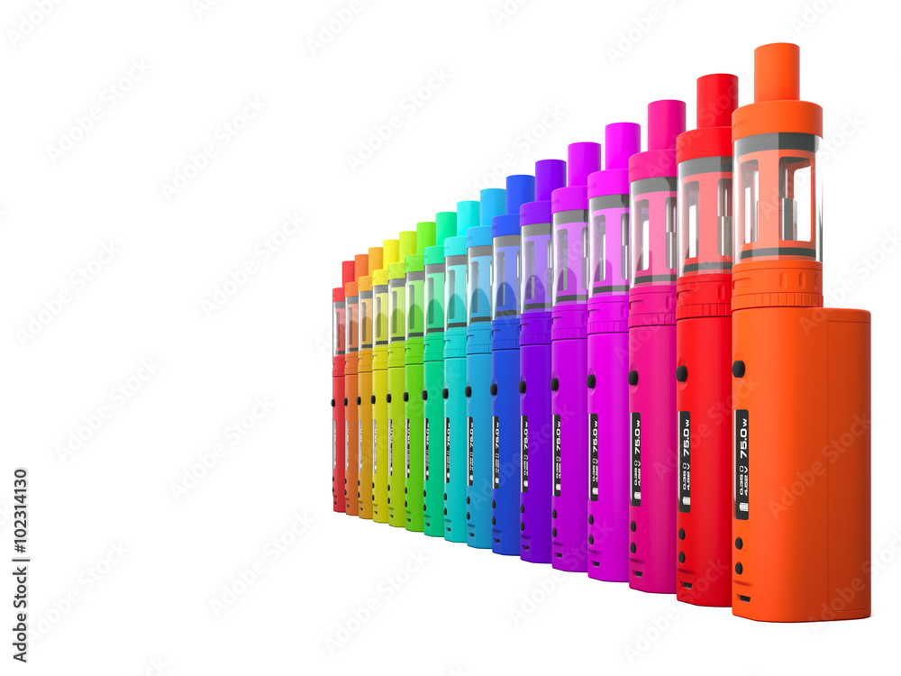 Multi-color Vaping battery mod Multi-color Vaping battery mod